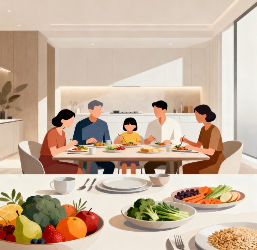 Jak wprowadzić zdrowe nawyki żywieniowe w rodzinie