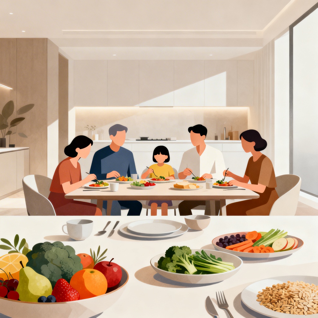 Jak wprowadzić zdrowe nawyki żywieniowe w rodzinie